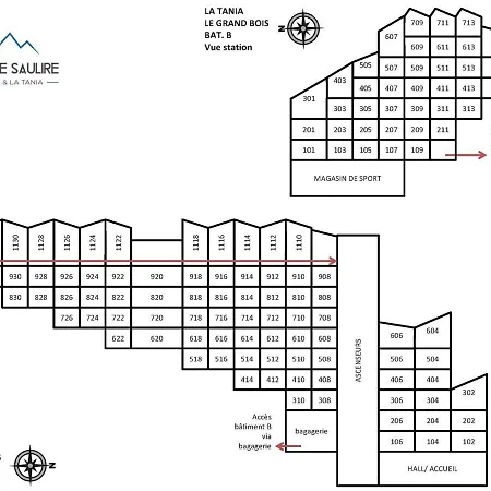 2 Pieces Confortable, Skis Aux Pieds, Proche Commerces - Fr-1-182a-36 *