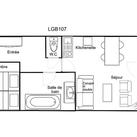 Apartamento 2 Pieces Confortable, Skis Aux Pieds, Proche Commerces - Fr-1-182a-36